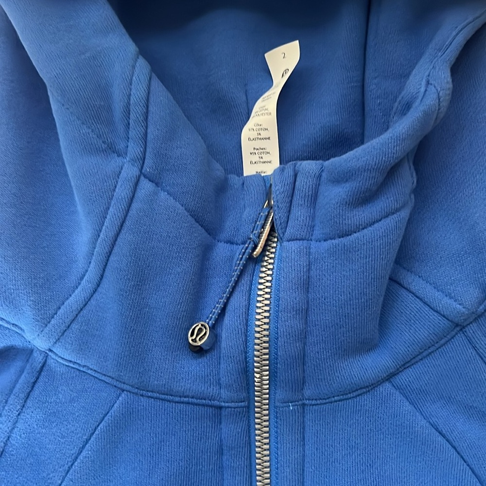 NWT Lululemon Scuba Full-Zip Hoodie